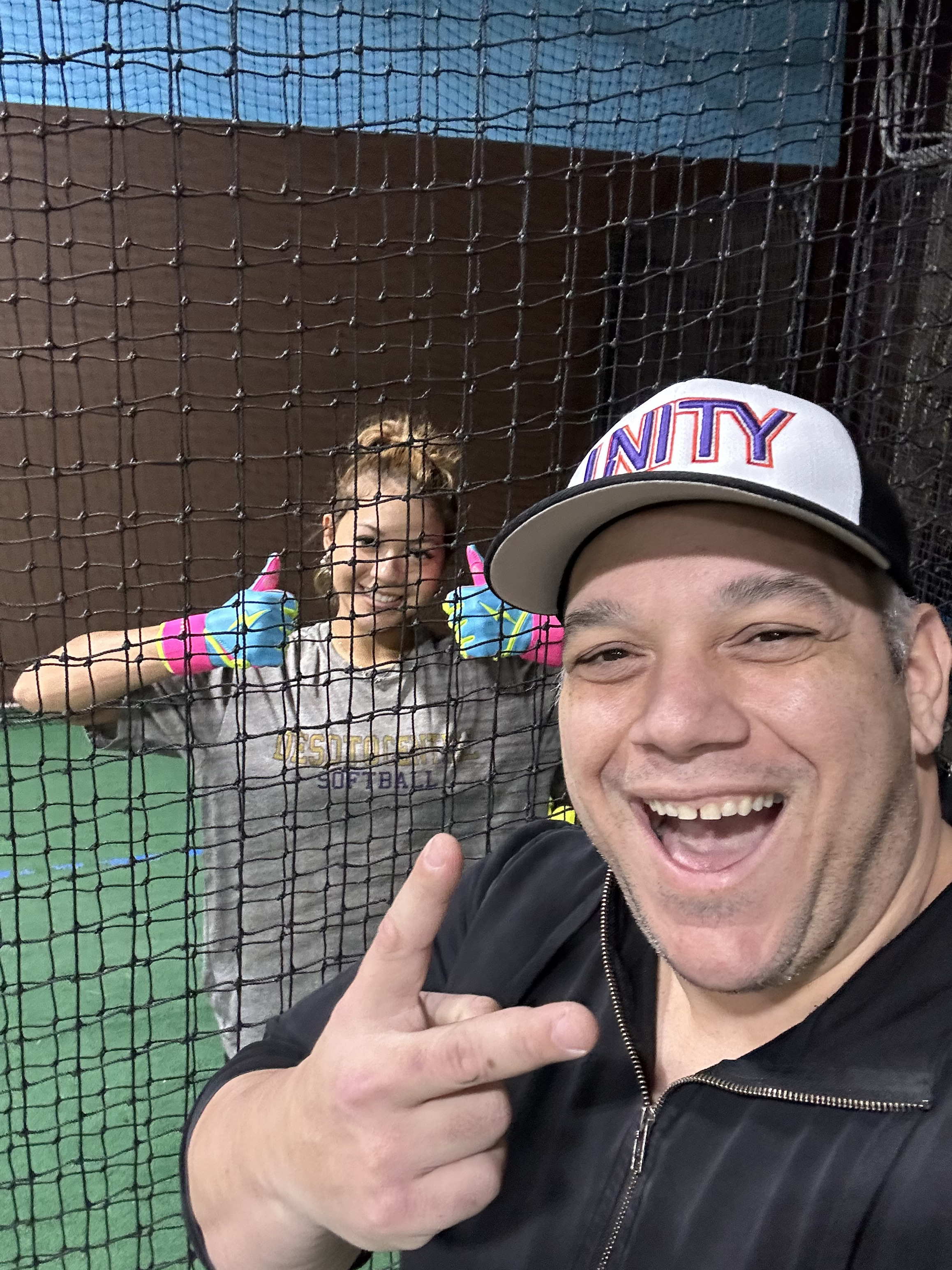 Batting cage training